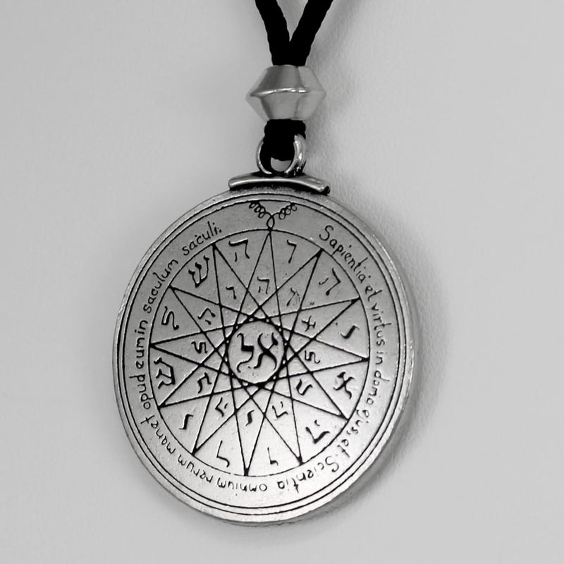 Pepi Talisman of Mercury Key of Solomon Pentacle Amulet Necklace - Image 5