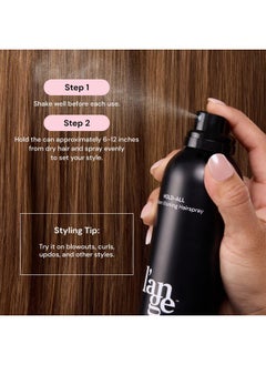 L'ANGE HAIR L'ANGE HAIR Hold-All Medium Working Hairspray | Brushable Hairspray | Touchable Finish & Flexible Hold | Hair Sprays For Women | Humidity Resistance & UV Protection | 8 oz  - Image 3