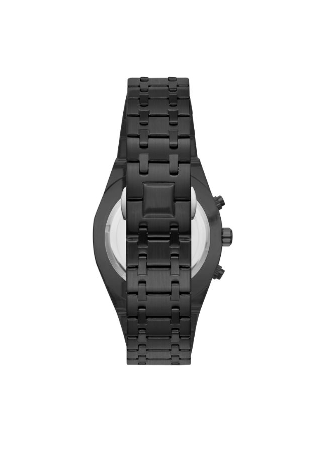 KENNETH SCOTT Men's Stainless Steel Multi Function Watch K24112-BBBB - 42 mm  - Image 3