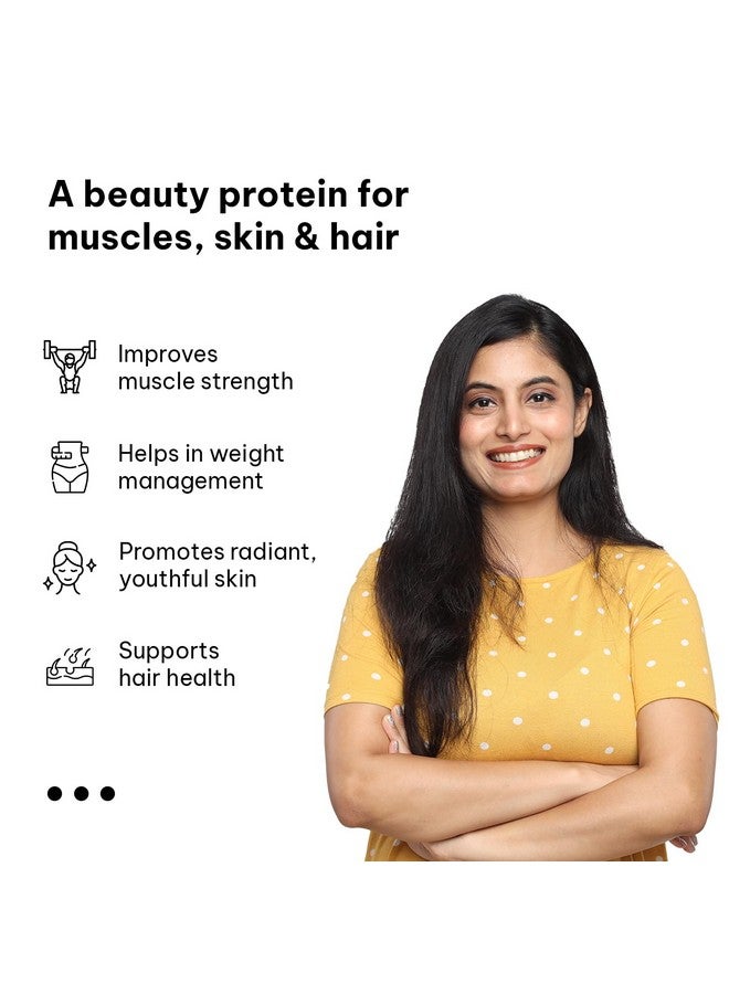 HEALTHKART بروتين هيلث كارت HK فايترز للنساء مع الصويا (شوكولاتة، 400 جرام / 0.88 رطل) | بروتين مصل اللبن، كولاجين، فيتامين C، E وبيوتين | من أجل القوة والجمال - Image 4