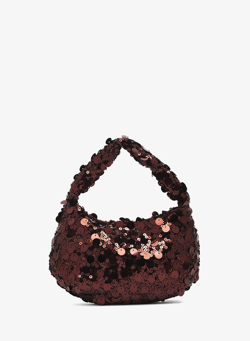 GLAMOROUS Casual Sequin Shoulder Bag - Image 1