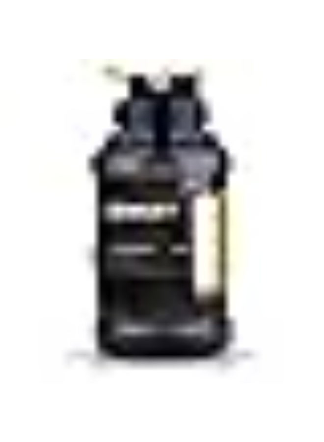 Boldfit Plastic Gym Gallon Water Bottle 2.5 Liter, Extra Large Leak Proof Fitness Sports Gallon Jug (Black Yellow) - Image 1