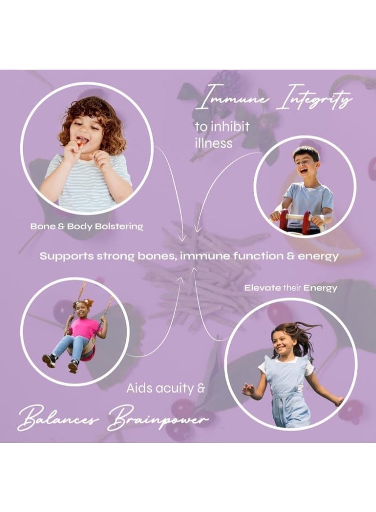 Known Kids Vitamin D Complex Sugar Free Vegan Gummies – D3 & B Vitamins Immune & Bone Support - Image 4