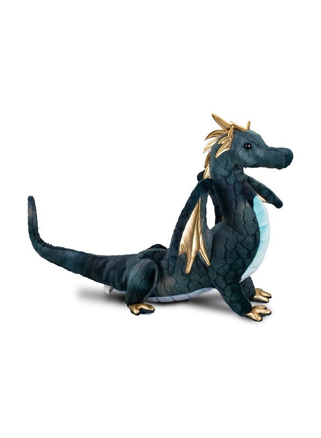 Douglas Aragon Navy Dragon Plush Stuffed Animal - Image 5