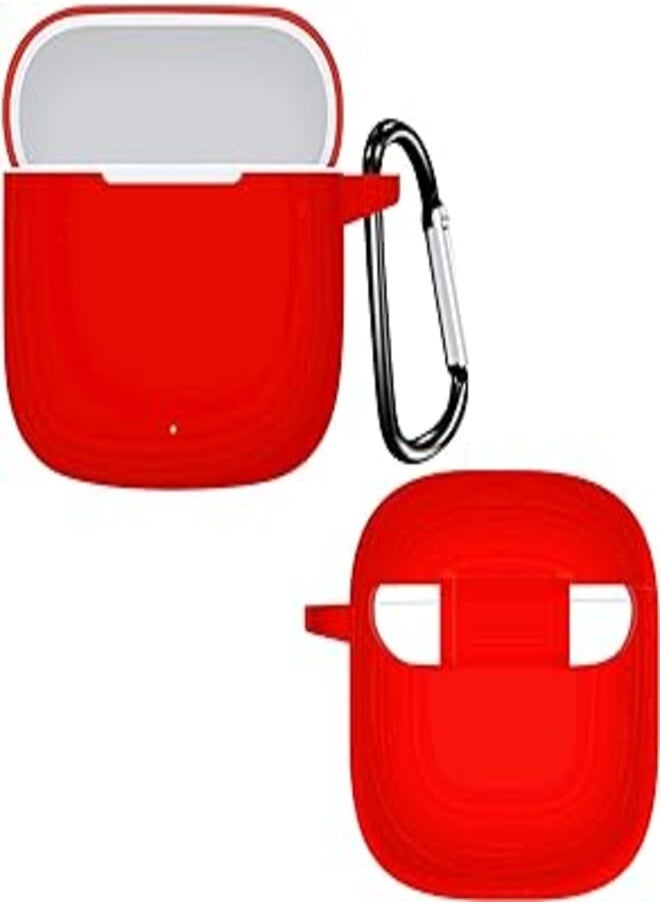 USTIYA USTIYA Case for Huawei Freebuds Se 2 Gen 2023 Case Silicone Protective Silicone Cover with Keychain (Red) 
