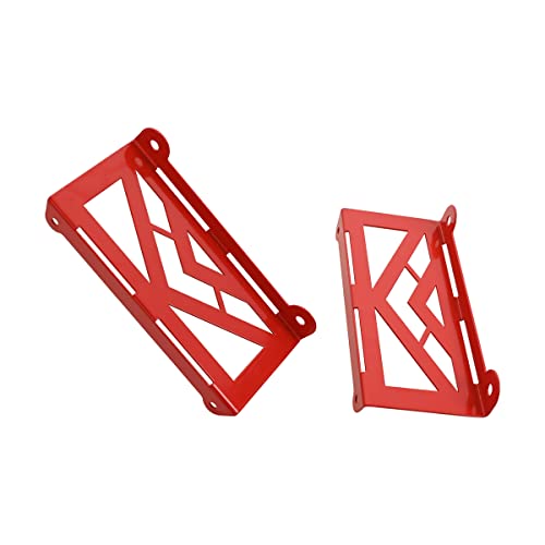 Canitu Red LS1 ECM ECU PCM LSX CNC Cut Engine Computer Mount Bracket Mounting Conversion Brackets Powertrain Control Module Replacement for Pcm Swap 6.0 5.3 LQ9 LM7 0411 C10 C-10 - Image 5