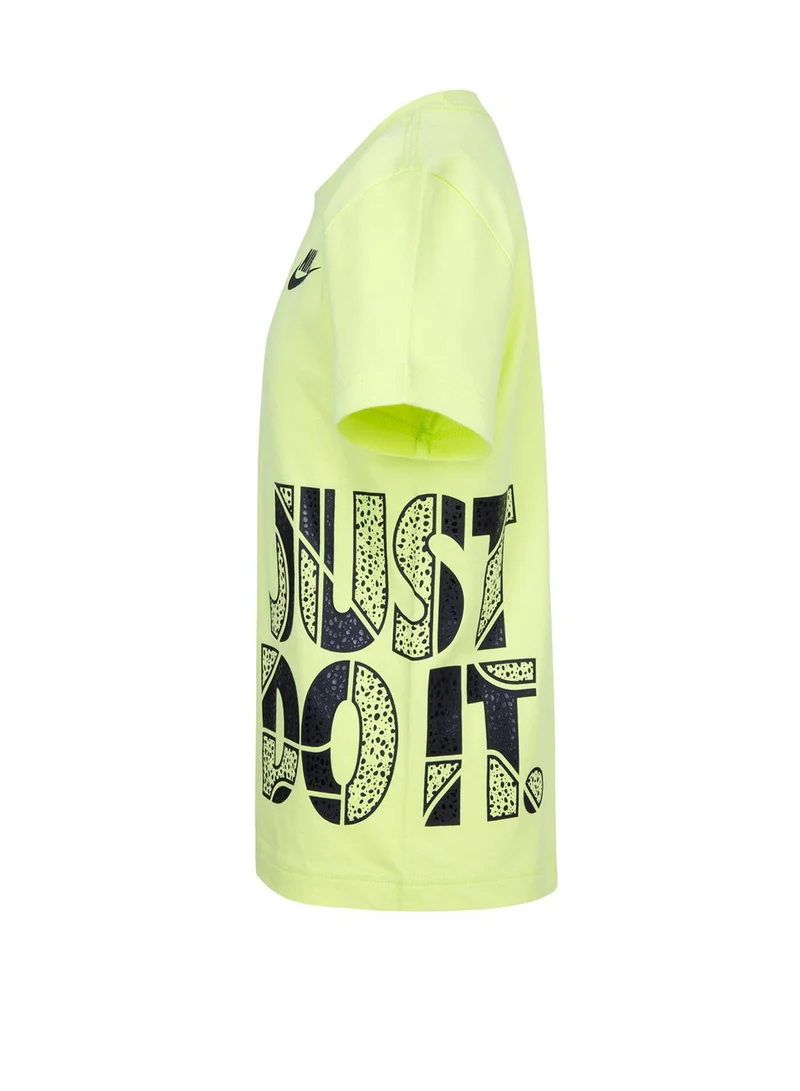 نايكي تيشيرت أطفال "Just Do It" بتصميم ملتف