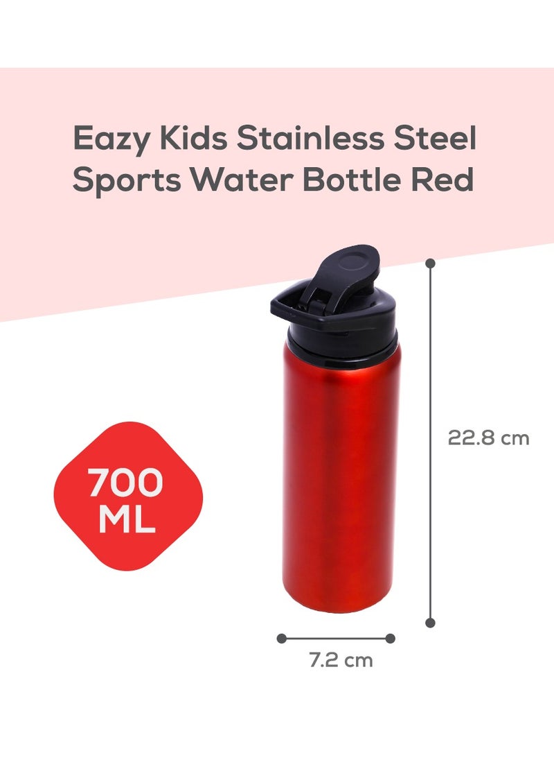 Stainless Steel Sports Water Bottle - Red, 700Ml - pzsku/Z2EBD2B589F0B7709F2FCZ/45/_/1718275599/1e8a85c5-2082-483c-b976-9972b0a50fcc