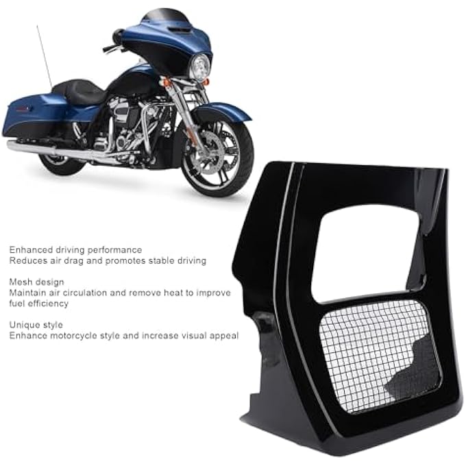 Jiawu Personalized Design Lid Radiator Holving Carenatura for Fltrx 2017-2023, Elegant Look for Motorcycle Enthusiasts - Image 3