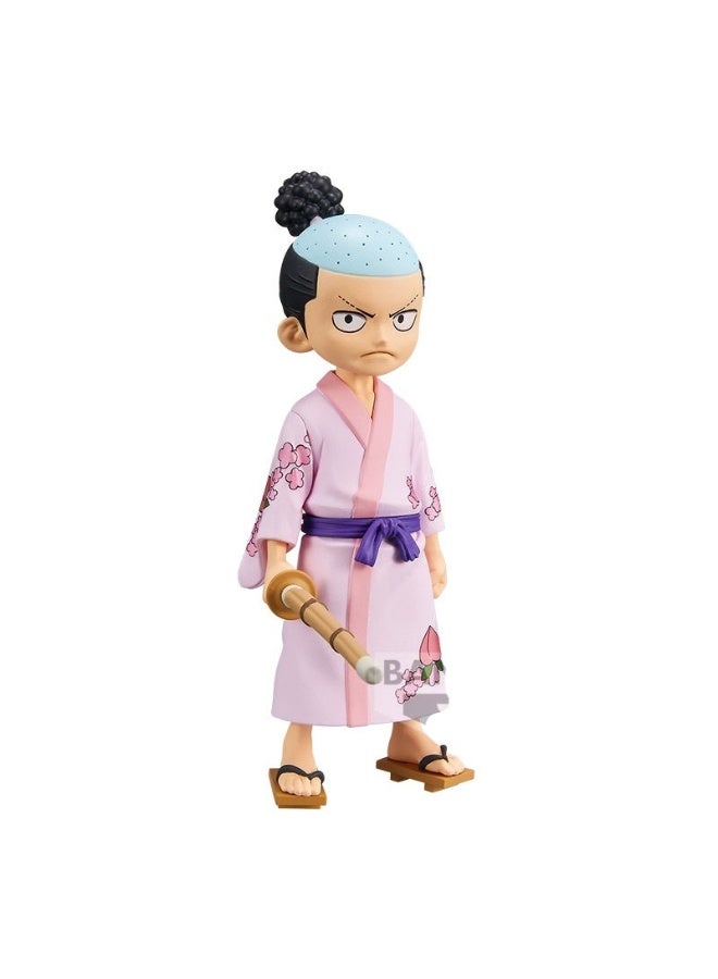 Banpresto One Piece: DXF The Grandline Series - Wanokuni Vol.5 Kouzuki Momonosuke PVC Statue - Image 2