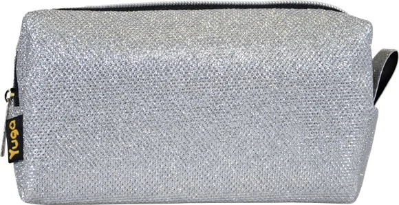 Yuga Makeup Bag Silvery Silver
