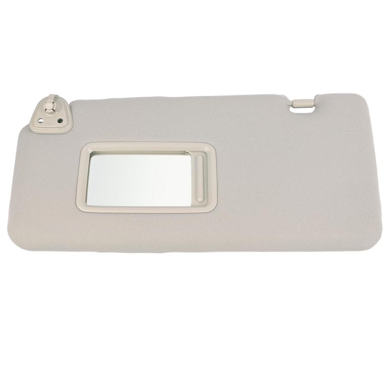 Driver Side Sun Visor for Nissan Versa 20072012 Front Left Sun Protection Shade Makeup Mirror Replace 96401EL31A Gray Left