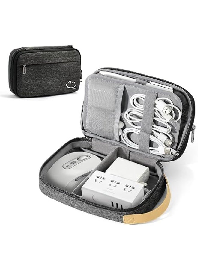 Travel Electronic Cord Organizer Travel Case, Travel Cable Organizer Bag For Charger, Phone, Sd Card, Sim Card, Earphone, Usb Drives - Image 1