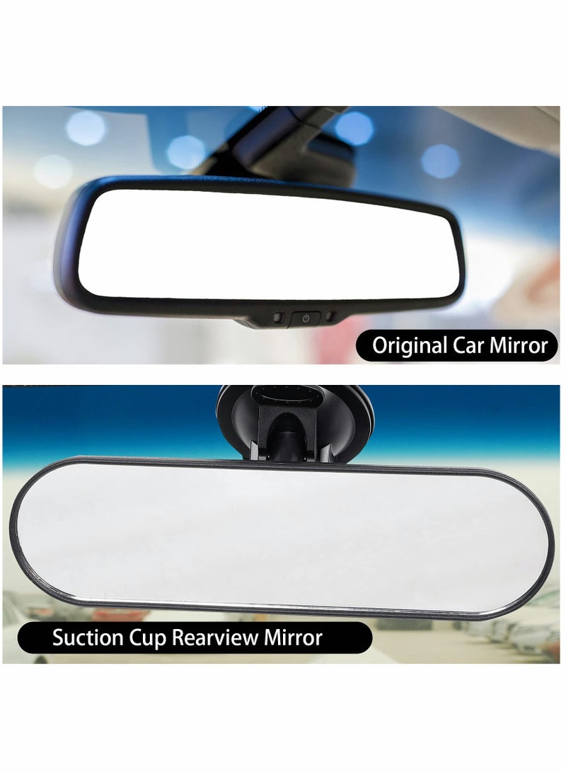 Excefore Rear View Mirror Car Examiner Anti Glare Interior For Driving Test Rearview Instructor Mirrors SUV Trucks  - Image 3