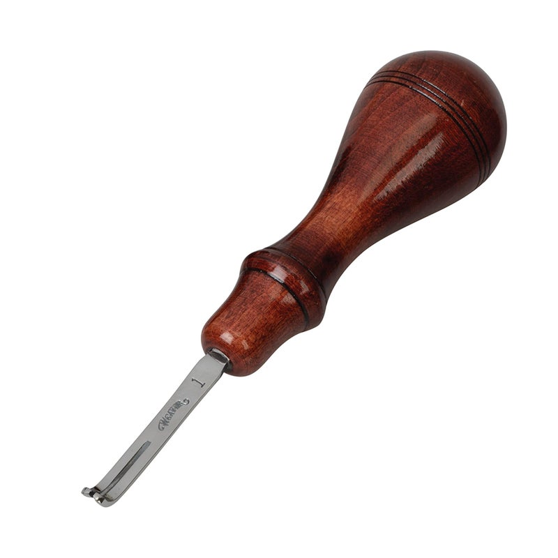 Weaver Leather Supply Leather Edger Edge Beveler with Angled Tip for Refined Finish Beveling Tools for Belts Straps and DIY Projects 364 - Image 2