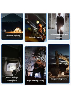 XiuWoo Super Bright Solar Rechargeable LED Spotlight Flashlight Searchlight  - Image 5