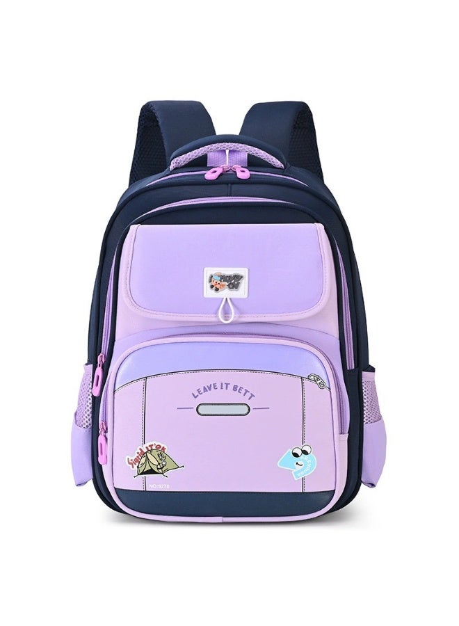 Kids School Backpack Grades 1-3, Large Capacity Waterproof Ergonomic Lightweight  Bag - Image 1