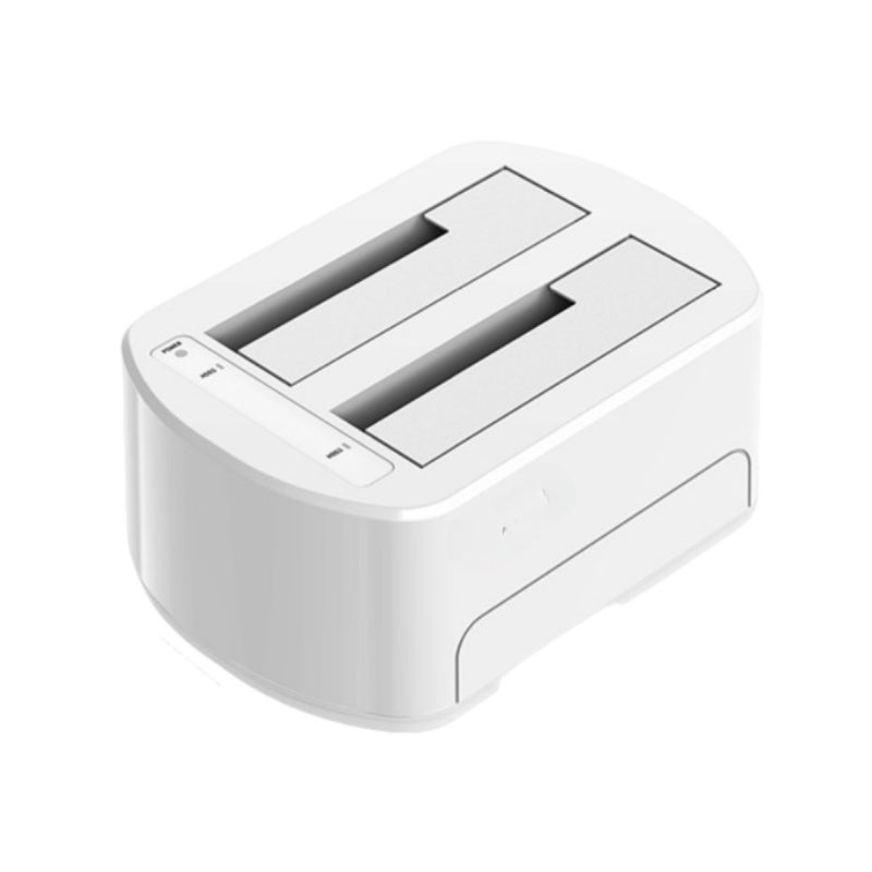 منظور خارجي مزدوج البايات: يُعتمد على USB 3.0، قابل للتوصيل والاستخدام على الفور، يدعم التبديل الساخن - يتوافق مع أقراص الصلبة SSD/HDD SATA بحجم 2.5/3.5 بوصة بقدرة تصل إلى 16 تيرا بايت لكل واحدة، مصدر طاقة معتمد من UL، مصنوع من البلاستيك ABS المتين، مناسب لنظامي ويندوز ولينكس وأجهزة PS4 وXbox - Image 1