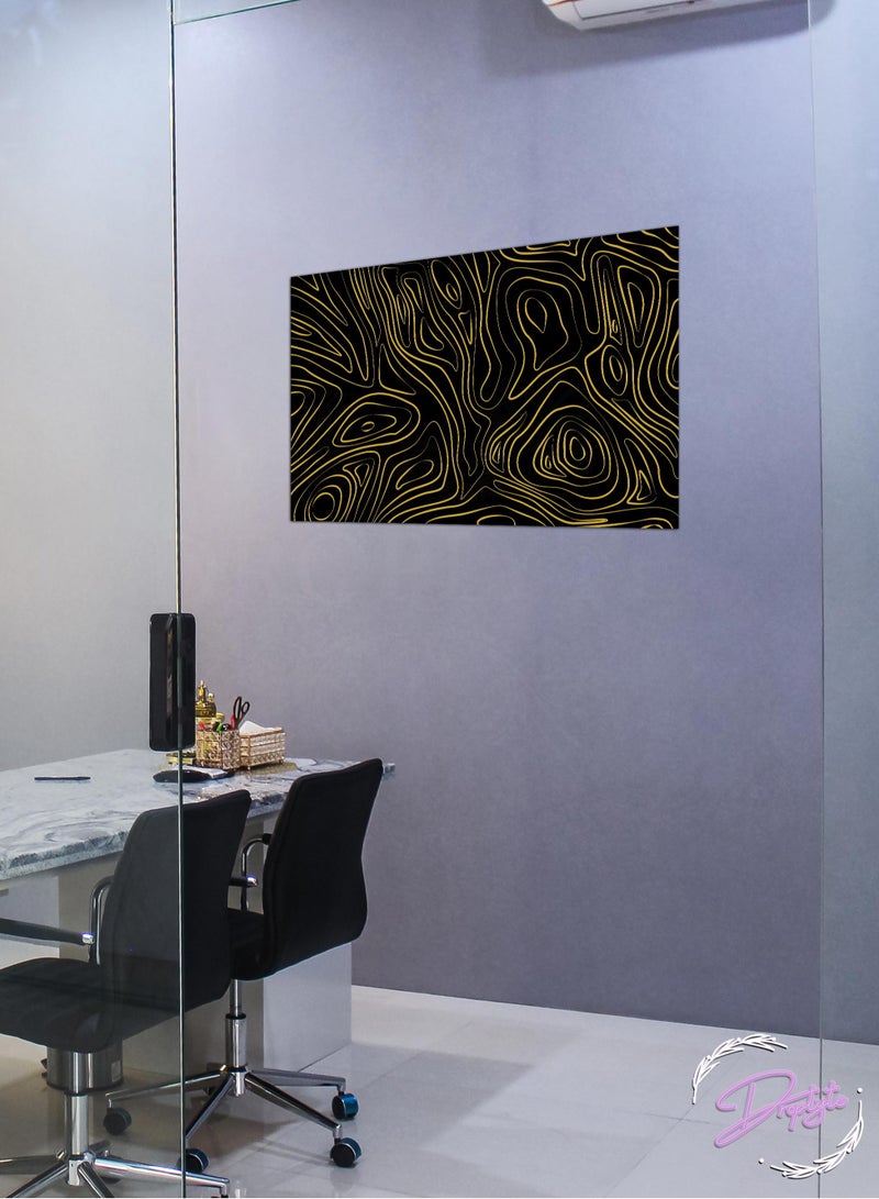 Droplyte Multicolor Abstract Painting Decorative Wall Art Wall Decor Card Board MDF Home Decor for Living Room, Drawing Room, Office Room and Bedroom 60CM x 40CM  - Image 1