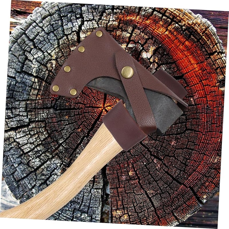 غطاء تخزين فأس Jojofuny مجموعة من 3 أغطية واقية للأدوات الخارجية واقي الفأس - Image 3