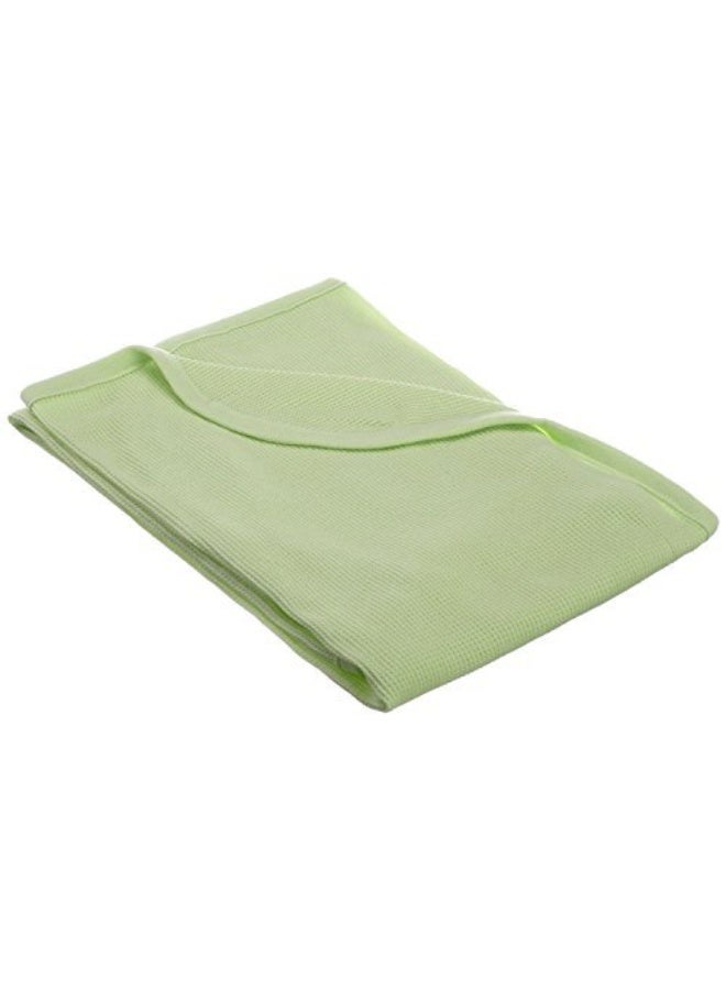 TL Care 100% Cotton Thermal Waffle Swaddle Blanket (30" x 40"), Soft, Breathable & Stretchy, Celery, for Boys and Girls, Perfect for Swaddling, Travel and Gifting | Soft, Breathable, Perfect for Swaddling, Stretchy, for Boys and Girls, Travel, Gifting