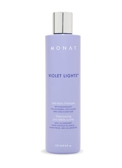 monat MONAT Violet Lights Anti-Brass Shampoo – Subtly Illuminates Hair – Advanced Toning Formula – Vibrant & Manageable Results – Gentle Cleansing for Radiant Locks – Enriched with REJUVENIQE®c  - Image 1