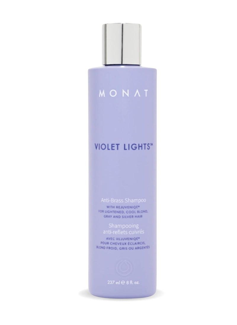 monat - MONAT Violet Lights Anti-Brass Shampoo – Subtly Illuminates Hair – Advanced Toning Formula – Vibrant & Manageable Results – Gentle Cleansing for Radiant Locks – Enriched with REJUVENIQE®c - Image 1