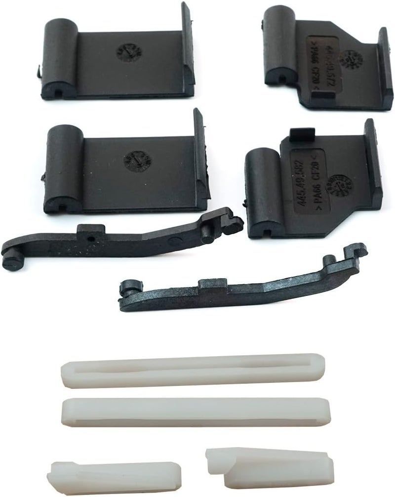 Bross Auto Parts BSR546 10 Pcs Set Panoramic Roof Sunroof Runner Slider Repair 54138408062 Compatible With BMW 5 E39 X3 E83 X5 E53 E70 - Image 1