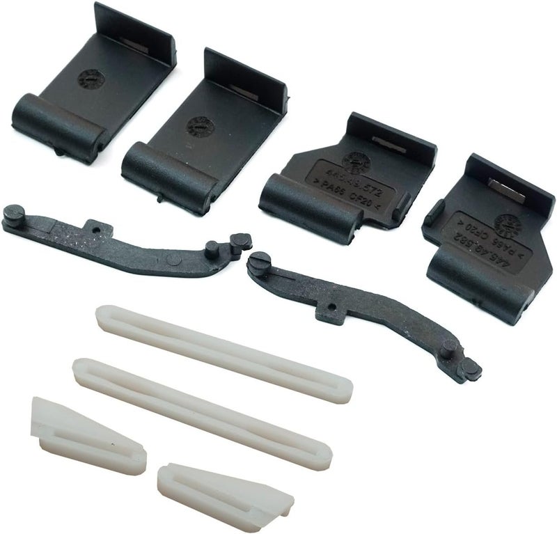 Bross Auto Parts BSR546 10 Pcs Set Panoramic Roof Sunroof Runner Slider Repair 54138408062 Compatible With BMW 5 E39 X3 E83 X5 E53 E70 - Image 2