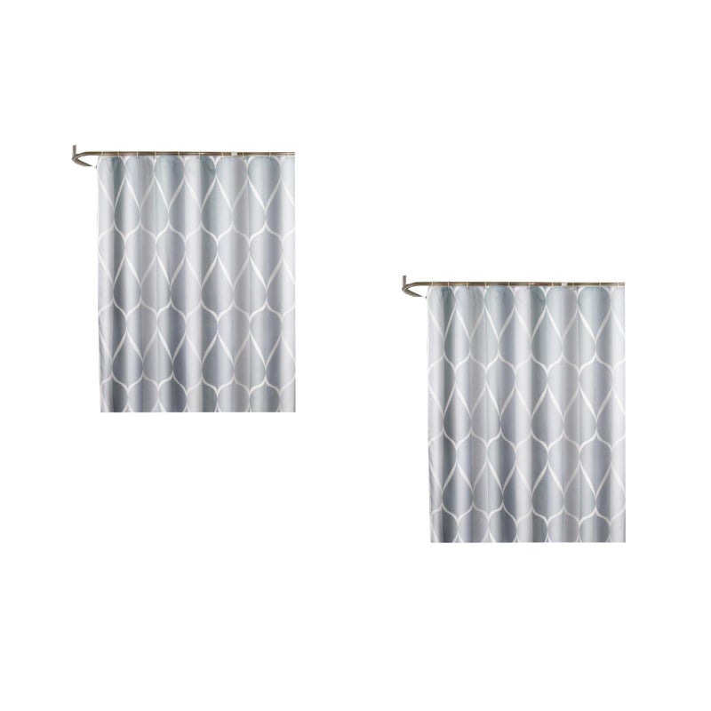 🚽 ستارة دش مقاومة للماء من البوليستر السميك للحمام 150x180 سم - Image 1