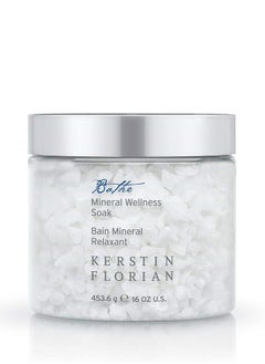 Kerstin Florian Mineral Wellness Soak with Magnesium, Concentrated Bath and Shower Salts to Sooth & Relieve Tired Muscles, Natural Minerals Detoxify The Body & Soften Skin (16 fl oz)  - Image 1