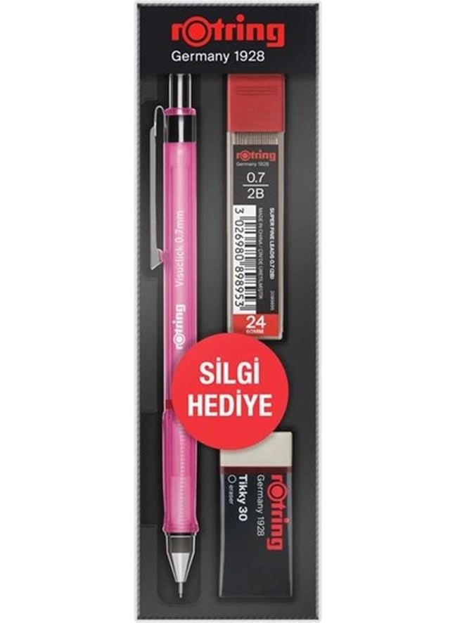 Rotring مجموعة أقلام روترينج فيسوكليك مع طرف وممحاة كهدية  - Image 1