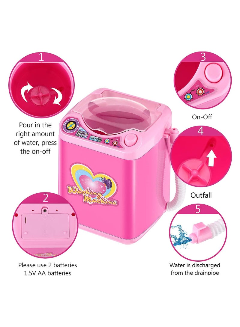 غسالة فرش المكياج، جهاز تنظيف فرش المكياج الصغير - Image 4