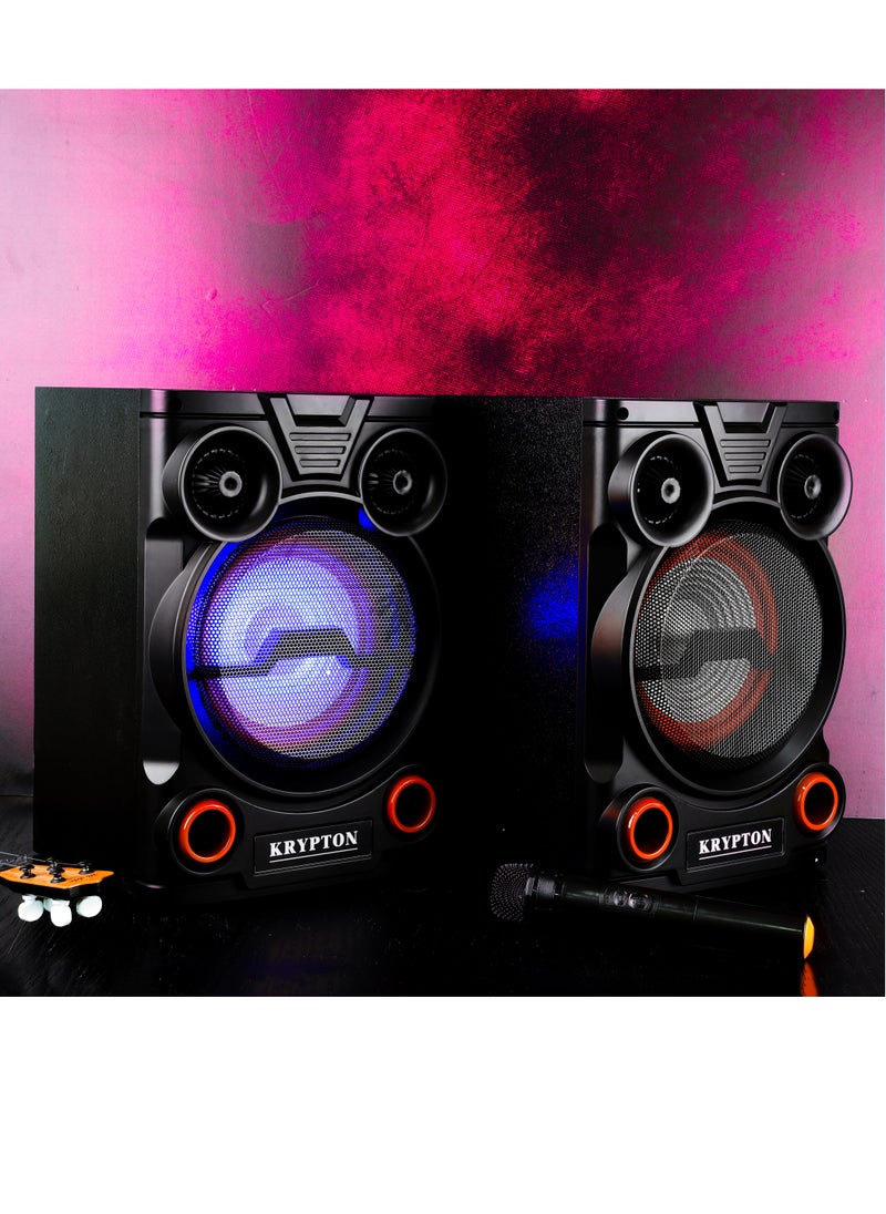 KRYPTON - 2.0 Professional Speaker with Remote & Microphone, KNMS5195 - Image 1