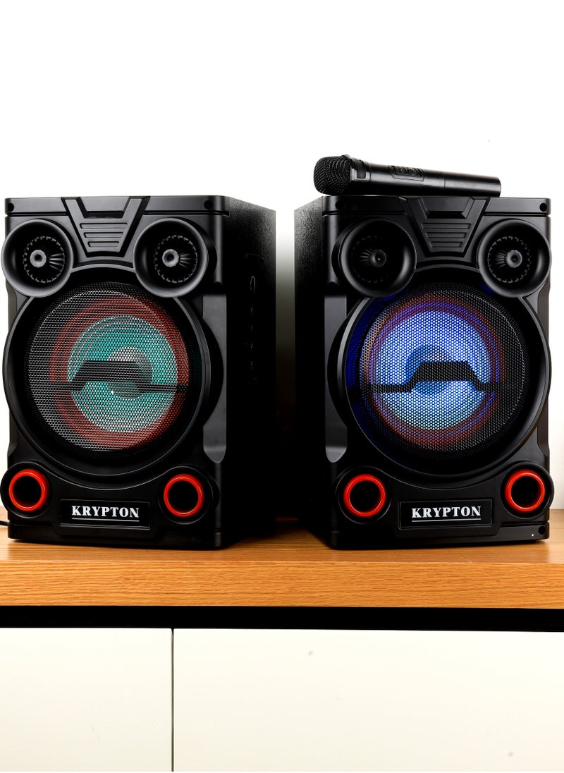 KRYPTON - 2.0 Professional Speaker with Remote & Microphone, KNMS5195 - Image 1