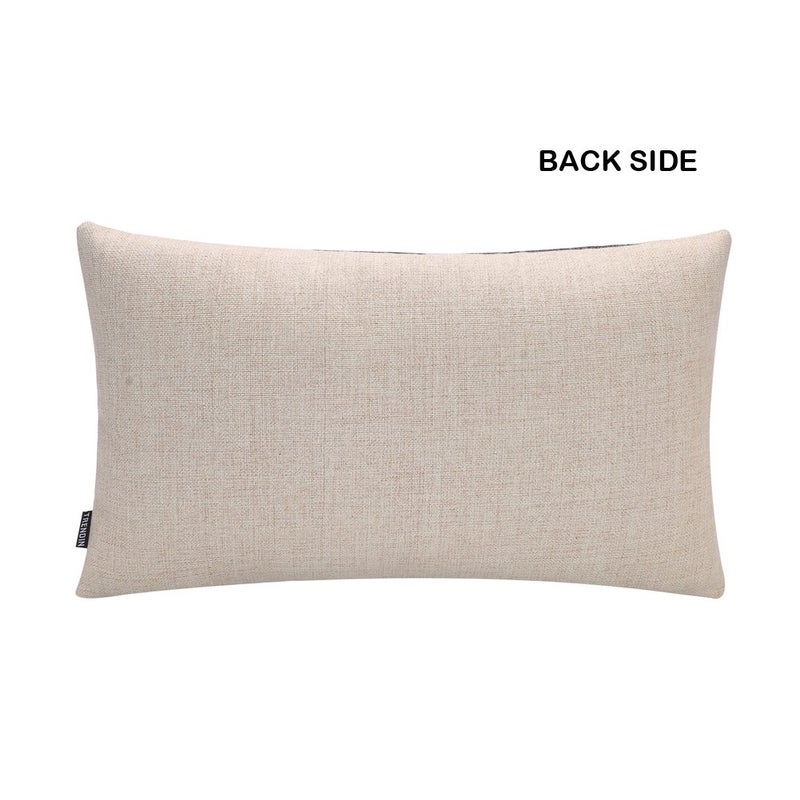 TRENDIN Welcome to Our Beach House Pillow Cover 20x12 Inch for Cabin Lodge Decor Couch Pillowcase Cotton Linen PL453TR - Image 3