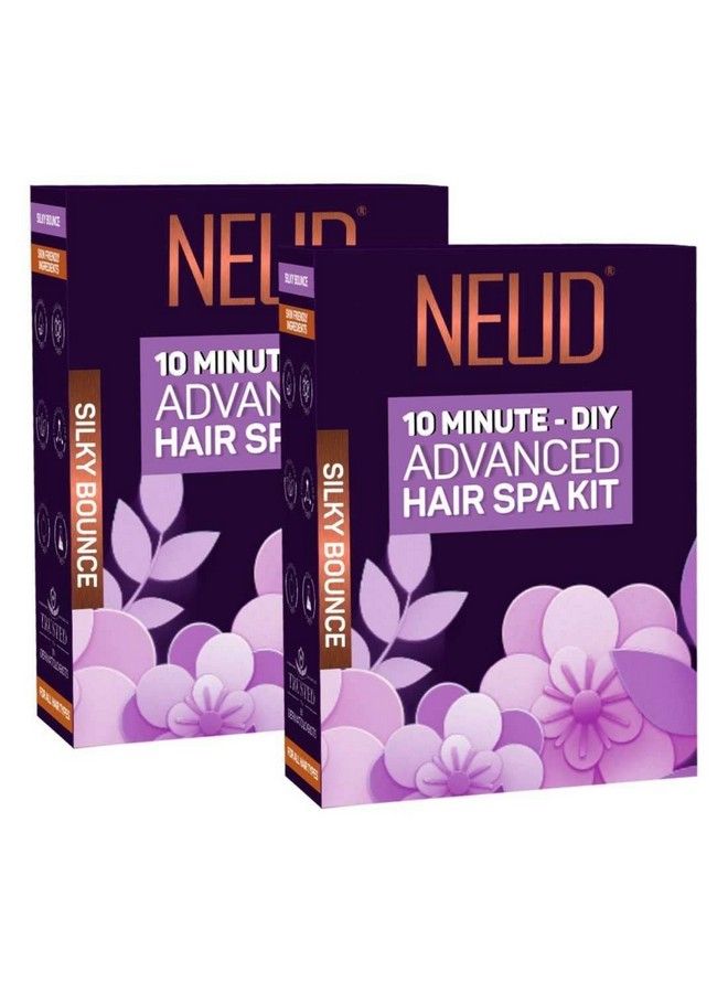 NEUD XPOSE YOURSELF Neud 4Step Diy Advanced Hair Spa Kit For Salonlike Silky Bounce At Home (2 Packs (40 G Each)) - Image 1