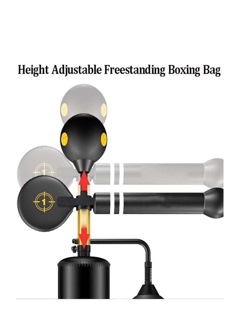 Generic Punching Bag,Boxing Reaction Target for Kids and Adult,Speed Ball/Swing Arm/Sandbag,Height Adjustable Freestanding Boxing Bag,Punching Bag - Image 3