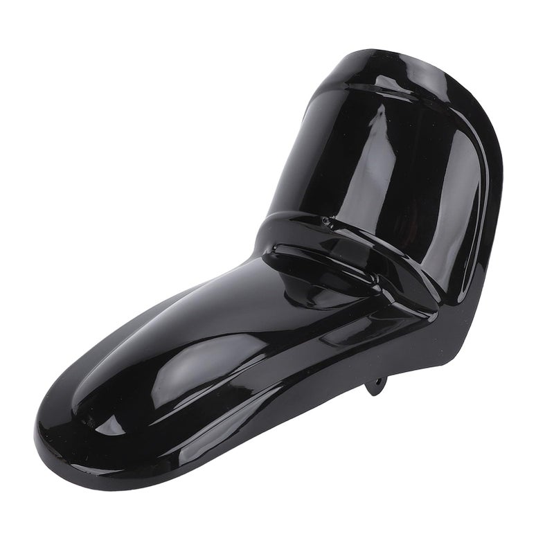 Front Mud Guard for PW50 PY50 YZinger Shockproof Mud Flap Fairing Cover Premium ABS Black - Image 4