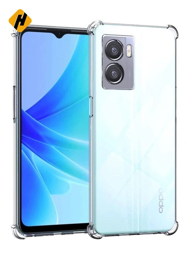 HuHa Case for OPPO A57 4G Clear Case Cover Soft Flexible Transparent Silicone TPU Back Cover Full Camera Protection with Shockproof Bumper Corner  - Image 1