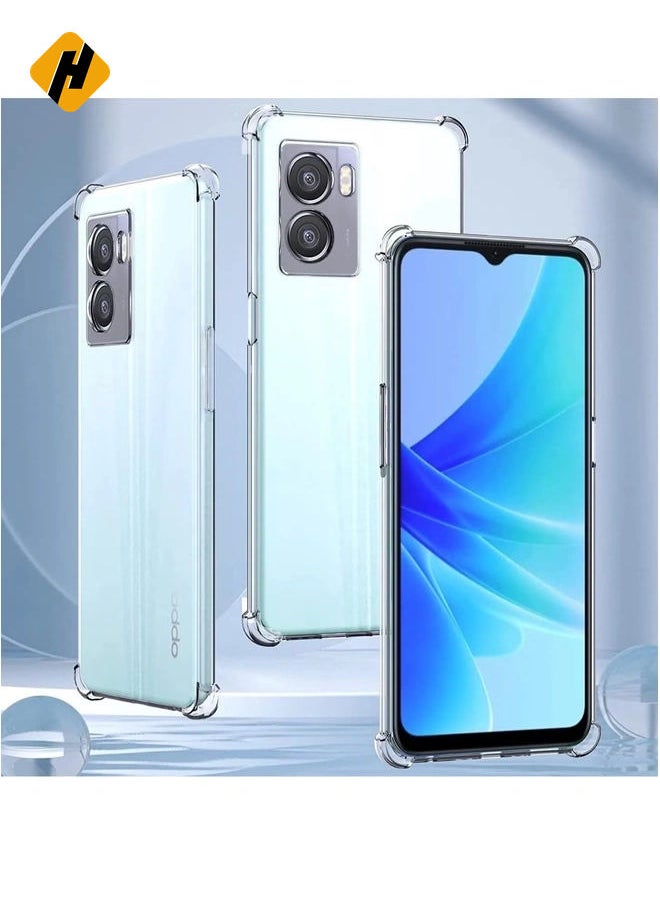HuHa Case for OPPO A57 4G Clear Case Cover Soft Flexible Transparent Silicone TPU Back Cover Full Camera Protection with Shockproof Bumper Corner  - Image 5