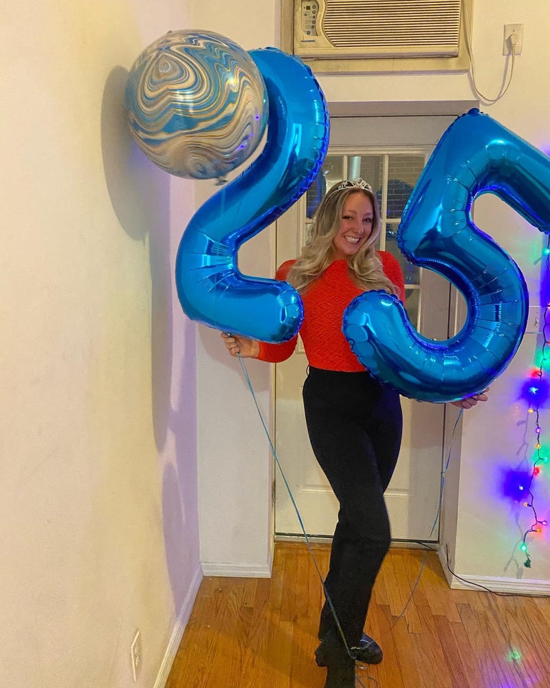 IWERP Navy Blue 5 Balloon, Number Balloon 40 Inch, Blue Party Supplies, 5th Birthday Balloon Decorations, 5 Number Balloons, Number 5 Balloon - Image 3