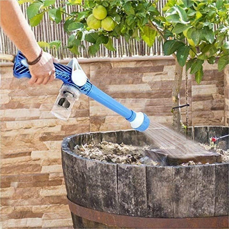 RENARSH Plastic 8 in 1 Turbo Water Spray Gun Ultra High Pressure Washer Gun with soap Dispenser Tank for Car Washing and Gardening Purpose Multicolor - Image 3