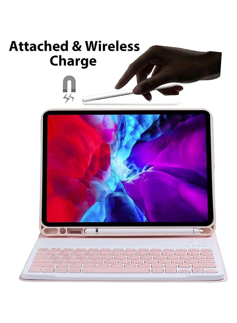 general Keyboard Case iPad 10th Generation Case 2022, Removable Wireless Keyboard Pen Holder Slim Leather Smart Case with Mouse iPad 10th Generation 10.9 inch - Image 5