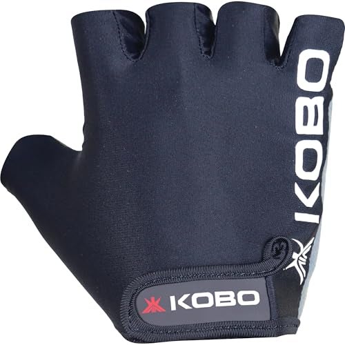 Kobo WTG-05 Lycra-Spandex Gym Gloves, Medium (Black) - Image 2