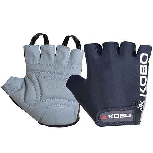 Kobo WTG-05 Lycra-Spandex Gym Gloves, Medium (Black) - Image 1