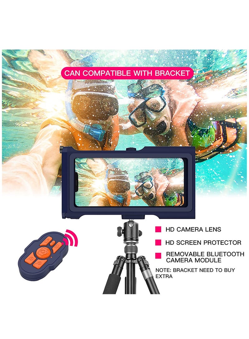 SOLARAE Underwater Snorkeling Diving Waterproof Phone Case for iPhone Samsung Galaxy LG Huawei Series Smartphone Below 6.7inch Universal - Image 5