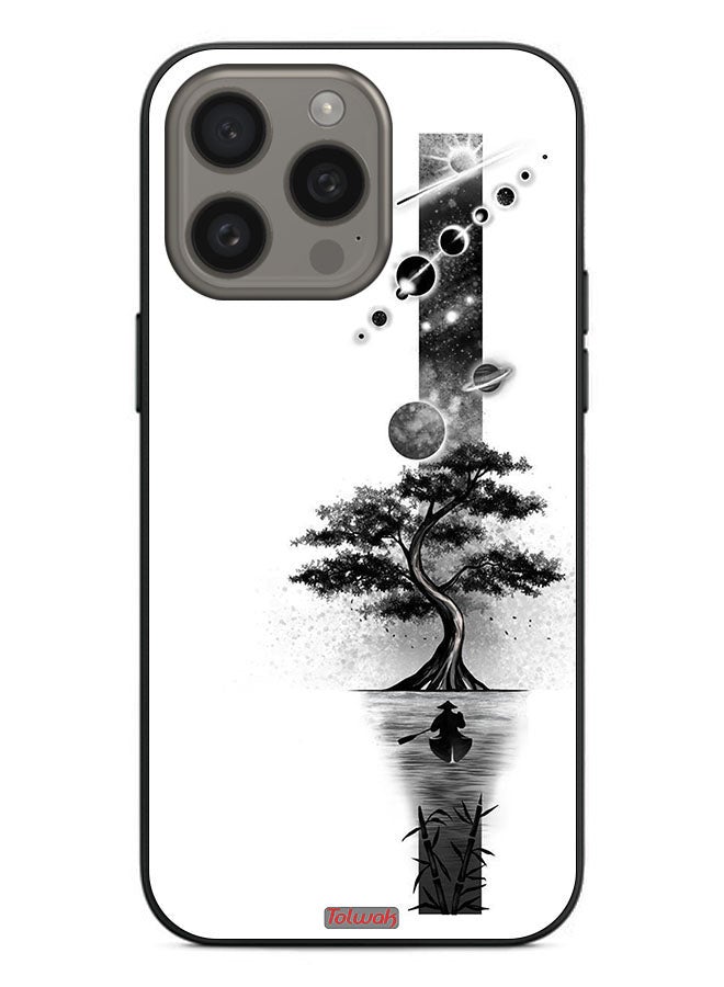 Tolwak Apple iPhone 15 Pro Max Protective Case Cover Earth Space Art - Image 2