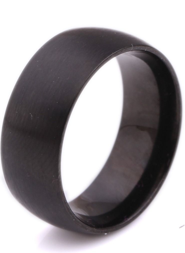 Stainless Steel Solid Polished Signet Ring