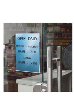 PARTNER A4 Size Thick Acrylic Wallmount Sign Holder  - Image 4